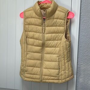 Love Tree Tan Puffer Vest